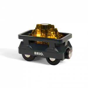 Brio - Vagon Luminos Cu Aur