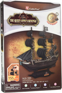 Cubic Fun - Puzzle 3D Nava Queen Anne 180 Piese