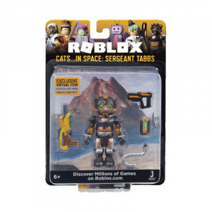 Figurina blister Roblox Celebrity, Cats In Space: Sergeant Tabbs