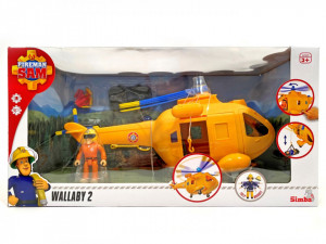 Pompierul Sam Elicpoterul Wallaby Ii Cu Figurina Tom