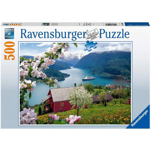 Puzzle Peisaj Montan, 500 Piese