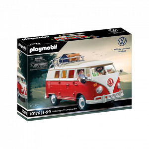 Set de joaca Playmobil Volkswagen T1, Duba Camping