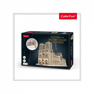 Puzzle 3D Notre Dame (Nivel Complex 293 Piese)
