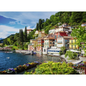 Puzzle Lacul Como Italia, 500 Piese
