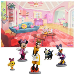 Set 5 figurine Minnie Mouse