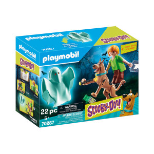 Set de joaca Playmobil Scooby & Shaggy Cu Fantoma