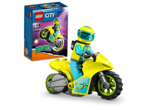 Motocicleta cibernetica de cascadorii
