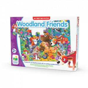 Primul Meu Puzzle De Podea - Prietenii Padurii