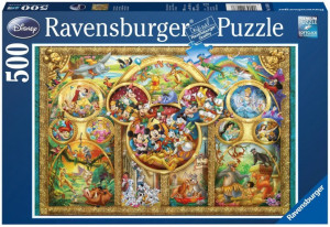 Puzzle Familia Disney, 500 Piese