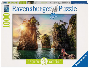 Puzzle Lacul Cheow, 1000 Piese