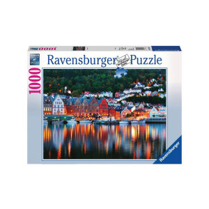 Puzzle Orasul Bergen, 1000 Piese