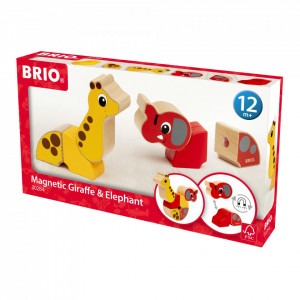 Girafa Si Elefant Magnetici
