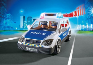 Playmobil - Masina De Politie Cu Lumina Si Sunete