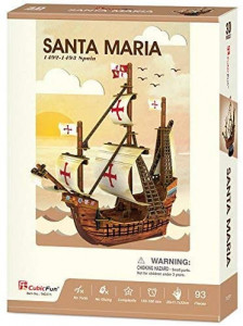 Puzzle 3D Nava Santa Maria 93 Piese