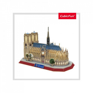 Cubic Fun - Puzzle 3D Led Notre Dame 149 Piese