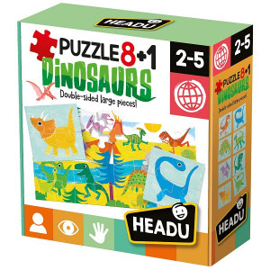 Headu Teacher Tested - 8+1 Puzzle Dinozauri
