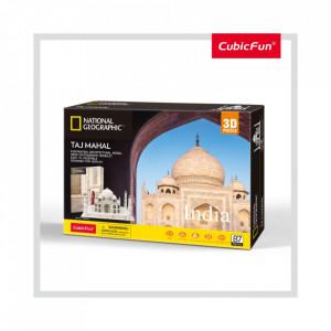 Puzzle 3D+Brosura-Taj Mahal 87 Piese