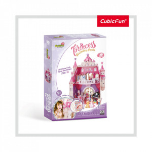 Puzzle 3D + Stickere Aniversarea Printesei 95 Piese