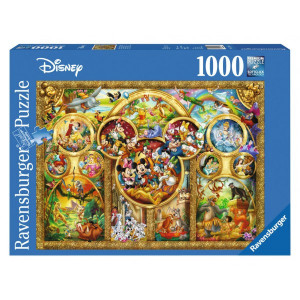 Puzzle Temele Disney, 1000 Piese
