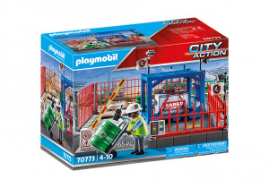 Set de joaca Playmobil Spatiu Depozitare Marfa