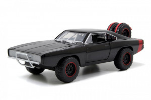 Masinuta Fast And Furious 1970 Dom'S Dodge Charger Scara 1:24