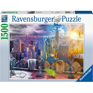 Puzzle 4 Anotimpuri New York, 1500 Piese