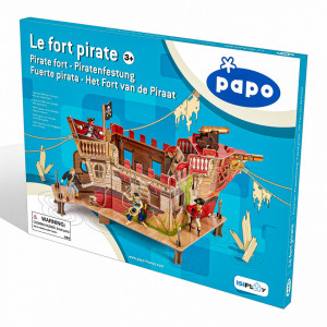 Papo Figurina Puzzle 3D Corabie Pirati