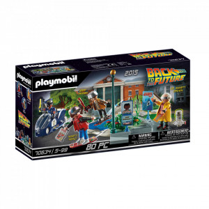 Playmobil Inapoi In Viitor - Cursa Pe Hoverboard