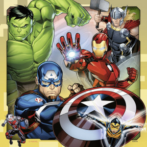 Puzzle Marvel Avengers 3X49 Piese