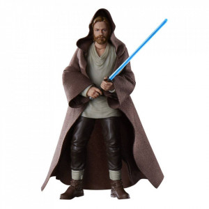 Figurina articulata Obi-Wan Kenobi Star Wars: Black Series (Wandering Jedi), 15 cm
