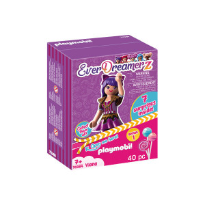 Figurina cu surprize Playmobil Everdreamerz, model Viona Candy World