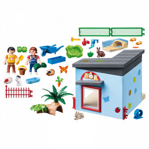 Playmobil - Hotel Pentru Iepurasi Si Hamsteri