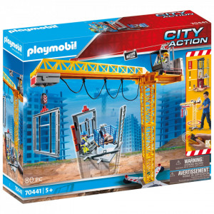 Playmobil - Macara Cu Telecomanda Pt Constructii