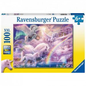 Puzzle Unicorni, 100 Piese