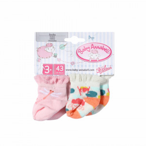 Baby Annabell - Sosete 2 Perechi Diverse Modele 43Cm