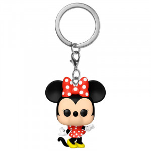 Breloc Funko Pocket POP! Disney Classics Minnie Mouse, 4 cm