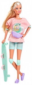 Steffi Love Papusa Steffi Cu Longboard