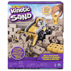 Kinetic Sand Set Pentru Constructii 2In1