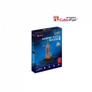Puzzle 3D Led Empire State Building 38 Piese