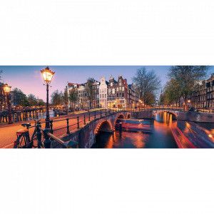 Puzzle Noaptea In Amsterdam, 1000 Piese