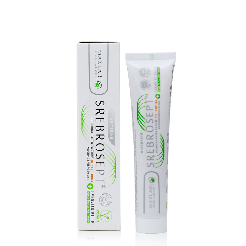 MAXLAB SREBROSEPT PASTA ZA ZUBE BEZ FLUORIDA VEGAN