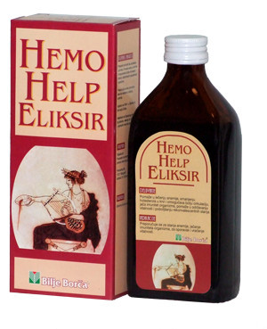 Hemohelp- biljni eliksir Bilje Borča