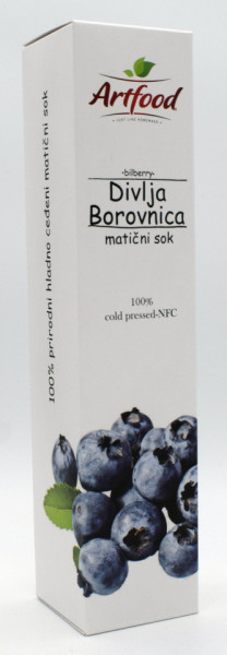 Matični voćni sok divlje borovnice 100% 500ml