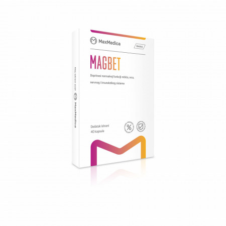 MaxMedica Magbet - Vitamini za energiju i koncentraciju