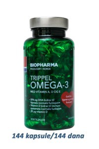 BIOPHARMA Norveške Omega-3 kapsule