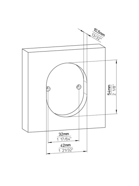 Buton mobila 753-60ZN87 auriu periat Siro