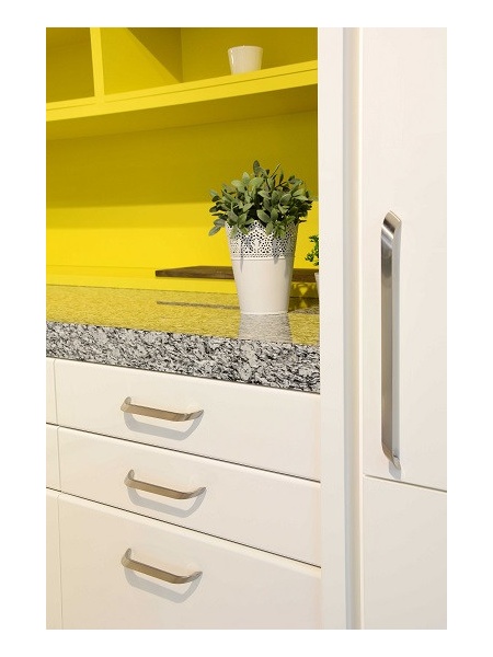 Maner mobilier 2381-348ZN21 nichel satinat Siro