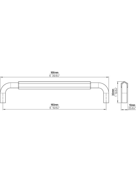 Maner mobila 2482-168ZN79 alama periata Siro