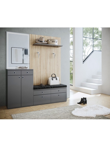 Buton mobila hol 2503-50N1 inox Siro