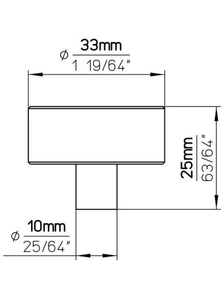 Schita buton mobilier 2508-33ZN83 auriu vintage Siro